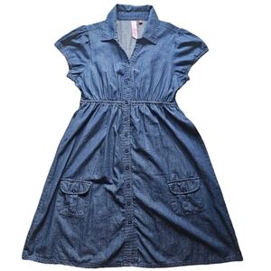 Taylor‎ Swift denim midi dress size Junior XL